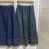 Estilo Japonés Retro Talla Grande Chica Gordita Costura Jeans Diseño Sensación Fruncido Pierna Ancha Pantalones Pantalones Cortos