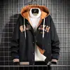 Otoño e invierno Nuevo abrigo grande de moda holgado con forro polar chaqueta juvenil Pu Shuai casual todo-partido ropa de calle a la moda