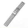 Reloj inteligente metal correa de tres aceros tamaño 20MM 22MM soporte para relojes inteligentes
