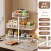 Prateleira de Armazenamento para Mesa de Escritório Mesa de Jantar da Cozinha Bancada Prateleira para Lanches Caixa de Armazenamento Organizador de Múltiplas Camadas Porta-Sachês de Chá Porta-Copos de Mesa de Centro