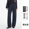 Calça Feminina Casual de Malha Plus Size, com Caimento Fluido, Comprimento no Chão e Pernas Largas, Produção Personalizada na Fábrica com Fotos e Amostras Fornecidas, Incluindo Fabricação de Amostras
