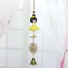 Menina de Animação Desenho Animado Sino de Vento Menina Fofa Sino Criativo Pingente de Casa Presente para Estudante