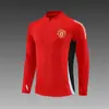 Venda Quente de Fábrica Conjunto de Uniforme de Futebol Esportivo Versão Jogador do Manchester United Jaqueta de Futebol de Inverno Terno Jaqueta de Jogo de Uniforme de Futebol