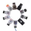 Plugue da Válvula Solenoide Hidráulica Plugue da Bobina Solenoide Caixa de Junção de Relé com Luz 24V220V