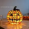 Lanterna de abóbora de Halloween estilo Tiffany, novo produto transfronteiriço