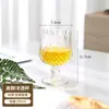 Taça de Vinho Tinto de Vidro Cristalino, Taça de Vinho para Uso Doméstico, Taça de Pé Alto, Conjunto de Taças de Vinho, Estilo Simples, Minimalista Moderno