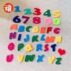 Feltro de lã espessado adesivo de letra DIY conjunto de 26 letras adesivo de desenho animado de amor adesivo para diário