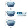 Lavabo de plástico grueso para el hogar, de tamaño grande y mediano, para lavar ropa, para dormitorios de estudiantes, para bebés y niños pequeños.