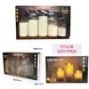 Vela LED Digital Acrílica Simulada Luz de Vela Concerto com Velas Roteiro para Killing Props Luz de Ambiente Vela de Natal