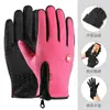 Guantes Impermeables para Pantalla Táctil para Hombre y Mujer, Resistentes al Viento, para Ciclismo, de Dedo Completo con Cremallera, Deportivos, Cálidos, para Montañismo, Fitness, Venta al por Mayor