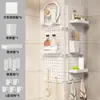 Escritorio con Panel Perforado, Escritorio Perforado sin Taladro, Estante Multifuncional para Especias, Gancho para Baño, Estante de Almacenamiento, Soporte para Cuchillos, Estante Colgante Superior
