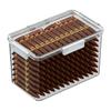Caja Humectante para Puros Zhanggong de Grado Alimenticio, Práctica Caja de Almacenamiento tipo Bolso, Hermética a Prueba de Insectos, para Juguetes, Ropa, Conservador Refrigerado