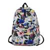 Mochila escolar Ins para mujer, estilo coreano, estilo Mori, mochila para niñas de secundaria y universitarias, mochila ligera con colores a juego y grafiti