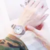 Reloj de Examen de Estudiante de Secundaria de Moda, Unisex Moda Casual Simple Retro Correa de Cuero Personalizada Reloj de Pulsera para Mujer