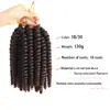 Fio Retardante de Chama de Baixa Temperatura Tranças Africanas Pequenas Enroladas Mola Havana Curl Conjunto de Cabelo Crochê Duas Peças Direto do Fabricante