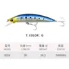 Señuelo Cebo Mayorista Minnow Sumergible de Largo Alcance 26.3G/90Mm Pesca de Agua Dulce Marítima Pesca de Orilla Lubina 9059