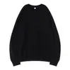 Sudadera de Algodón Puro con Cuello Redondo de Terciopelo Personalizada para Otoño e Invierno Traje de Felpa de Color Puro con Estampado de Logo para Primavera y Otoño Camisa Publicitaria Overol