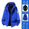 Chaqueta Exterior 3 en 1 para Hombres y Mujeres, Conjunto de Dos Piezas para Otoño e Invierno, Cortavientos, Impermeable, Forro Polar, Chaqueta Cálida para Montañismo