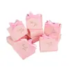 Explosiones Transfronterizas gracias Cinta Rosa Regalo de Acompañamiento para Boda Caja de Dulces Bronceado Caja de Dulces de Agradecimiento para Boda
