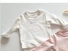 Ropa de Niños Camiseta Básica de Otoño para Niños Camiseta de Manga Larga para Bebé Camiseta de Algodón con Letras de Cuello Redondo para Bebé Ropa de Otoño para Bebé