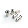 Fabricantes de Dongguan Remache a Presión Hexagonal con Agujero Pasante de Acero Inoxidable Tuerca Columna de Presión Sos-M4 M5 M6