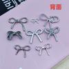 Novos Acessórios de Liga de Prata Simples, Modernos e Versáteis DIY Acessórios de Cabelo Presilha Capilar Capa de Celular Acessórios Feitos à Mão
