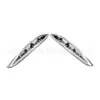 Adequado para 22-25 Toyota Harrier Moldura Decorativa para Farol de Neblina Dianteiro Tira Anti-Risco Decoração de Modificação Externa