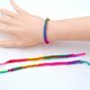 Accesorios de Cuerda Coloridos al por Mayor para el Festival del Bote del Dragón, Pulseras y Tobilleras de Cuerda Roja, Zongzi Tejidos a Mano de Hilo de Cinco Colores para el Festival de Mayo