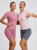 Roupas de yoga Juyitang femininas moda verão emagrecedor sexy corrida academia iniciante traje esportivo