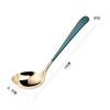 Cuchara sopera de acero inoxidable 304, cuchara para olla caliente, cuchara sopera, juego de colador, cuchara grande y gruesa para celebridades de Internet, herramienta de cocina de fábrica