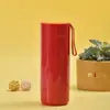 Vaso Recto de Acero Inoxidable 304, Vaso de Agua Portátil con Cuerda, Termo Portátil para Oficina, Se Puede Imprimir y Personalizar