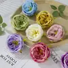 Estoque de Fábrica Cabeças de Flores de Rosa Artificial Arranjo de Flores para Casamento Materiais de Decoração Noivado Primeira Festa de Aniversário Sessão de Fotos Vitrine de Floricultura