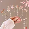 Fabricante de Yiwu Venta al por mayor de accesorios para el cabello a precio de costo, Pasadores de estilo antiguo de alta gama para Cheongsam, Pasadores simples y versátiles para uso diario