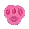 Ferramentas de Confeitaria para Joias Dia dos Namorados Lábios Vermelhos Sexy Espátula Decoração de Bolo Molde de Silicone Molde de Chocolate DIY