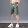 Pantalones Casuales de Seda de Hielo para Hombre, Moda, Pantalones Rectos Holgados, Secado Rápido, Elásticos, Cintura Elástica, Shorts Deportivos
