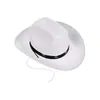 Sombrero de vaquero con remaches de fábrica para venta al por mayor fiesta de Halloween drama actuación teatral sombrero de vaquero occidental