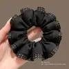 Gomas para el pelo de alta gama, sin esfuerzo chic, de estilo coreano, perfectas para otoño e invierno. Gomas de pelo XL, diseño retro, nueva colección 2026, ideales para crear un moño