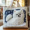 2026 Nova Série de Filhotes Transfronteiriça Estampa Digital Bolsa Tote Acolchoada de Ombro Fashion