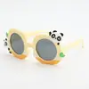 Gafas de Sol Lindas de Panda para Niños, Gafas de Sol Polarizadas Anti-UV para Bebés, Visores Solares Estilo Dibujos Animados para Niños y Niñas