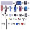 Placa de Desarrollo Uno R3 Kit de Aprendizaje Simple para Principiantes Paquete de Piezas Protoboard de 830 Orificios
