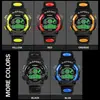 Venta Caliente Electrónico para Hombres y Mujeres Exterior Multifuncional Reloj Electrónico Luminoso Impermeable Estudiante Reloj Electrónico Mayoreo