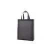 Bolsas de asas no tejidas con logo personalizado, bolsas de compras promocionales engrosadas, bolsas 3D ecológicas, ventas directas de fábrica y personalización