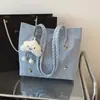Bolsa de Ombro para Mulheres, Grande Capacidade, Aparência de Alto Padrão, Luxo Leve, Bolsa Versátil para Mulheres, Versão Coreana, Design de Nicho, Bolsa de Mão para o Trabalho, Tendência
