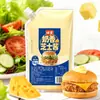 Salsa de Queso Sabor Leche Tongbao 1kg Tamaño Grande 2.5kg Salsa de Queso para Pollo Frito Estilo Coreano y Papas Fritas Mayoreo