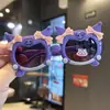 Nuevas Gafas de Sol con Lazo para Niños y Niñas, Gafas de Sol Kuromi Súper Lindas, Gafas Lindas para Fotos de Vacaciones, Adorables