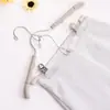Cabides de Metal com Espuma, Cabides Empilháveis de Múltiplas Camadas Antiderrapantes, Cabides Protetores de Ombro para Coletes, Vestidos e Camisetas