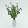 Amazon Nueva Flor de Eucalipto Decoración de Boda Planta Verde Hogar Flores Secas Adornos Accesorios de Fotografía Flor
