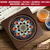 Posavasos de Esmalte Cloisonné Materiales Hechos a Mano para DIY Base Electrónica de Cloisonné Artesanía Tradicional Obras de Arte Tarea Regalo para Team Building