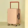 Maleta Transfronteriza de 20 Pulgadas Hecha de Material PC Completo para Viajes de Negocios y Viajes, con Impresión de Logo, Maleta de 24 Pulgadas con Asa Ancha y Cerradura de Contraseña, Personalización de Maletas