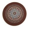 Manteles Transfronterizos Redondos de Goma de 38 cm para Mesa de Comedor Vajilla con Borde Fabricante Mayorista Antideslizantes Resistentes al Calor Manteles para Uso Doméstico